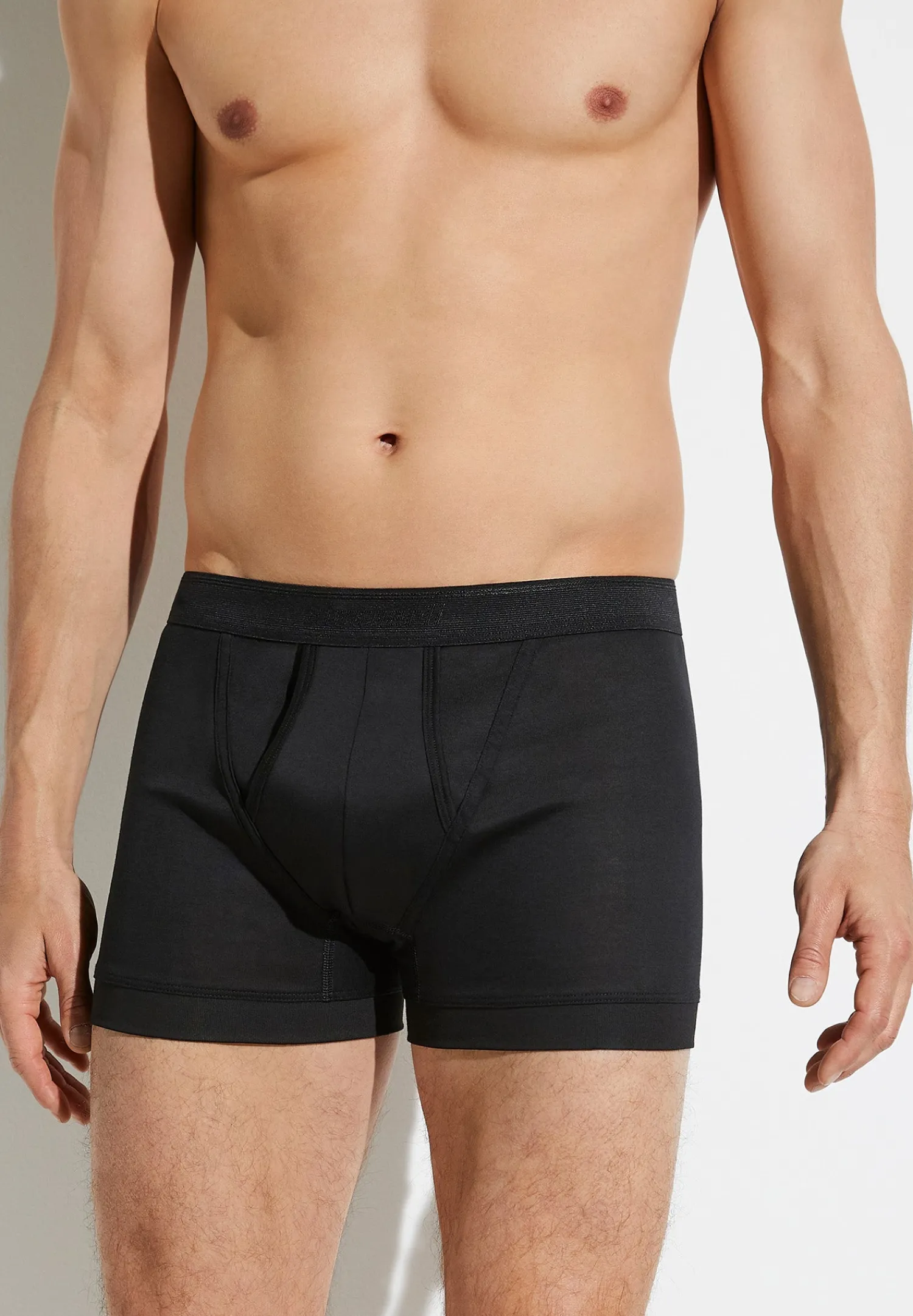Business Class|Caleçons Et Boxer Briefs-Zimmerli Business ClassBoxer - black