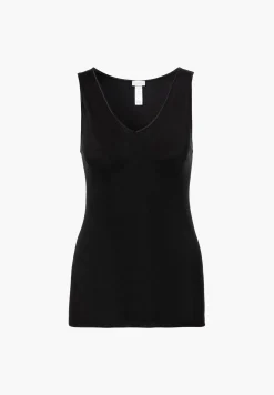 Cotton De Luxe|Tops-Zimmerli Cotton de LuxeTop - black