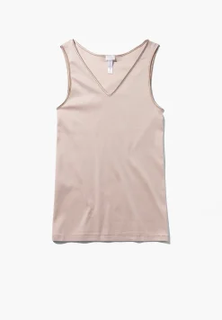 Cotton De Luxe|Tops-Zimmerli Cotton de LuxeTop - cameo