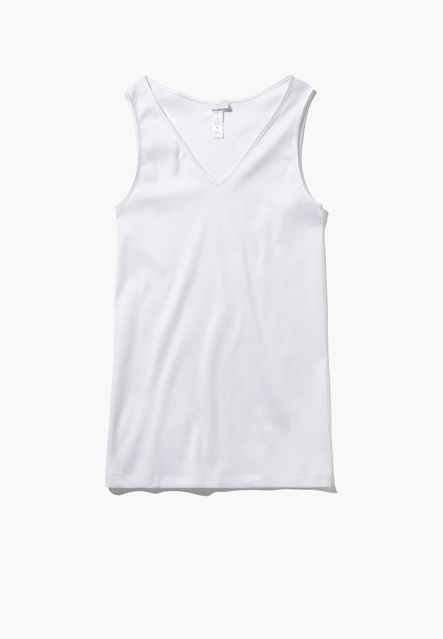 Cotton De Luxe|Tops-Zimmerli Cotton de LuxeTop - white