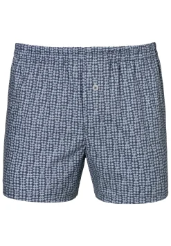 Boxershorts|Boxers-Zimmerli Cotton Poplin PrintBoxer Shorts - mini geo batic
