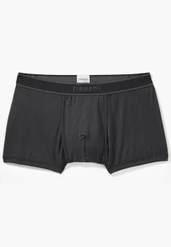 Caleçons Et Boxer Briefs-Zimmerli Cozy ComfortBoxer Trunk - raven