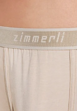 Caleçons Et Boxer Briefs-Zimmerli Cozy ComfortBoxer Trunk - travertin