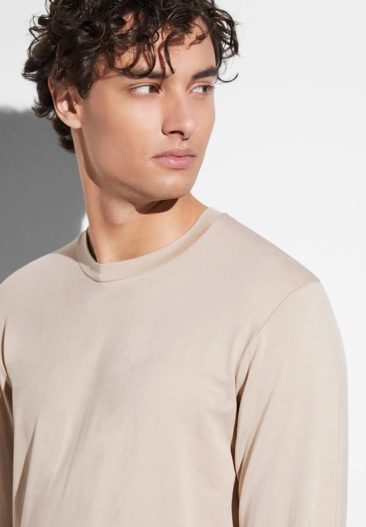 Pyjamas-Zimmerli Cozy ComfortPyjama longues - travertin