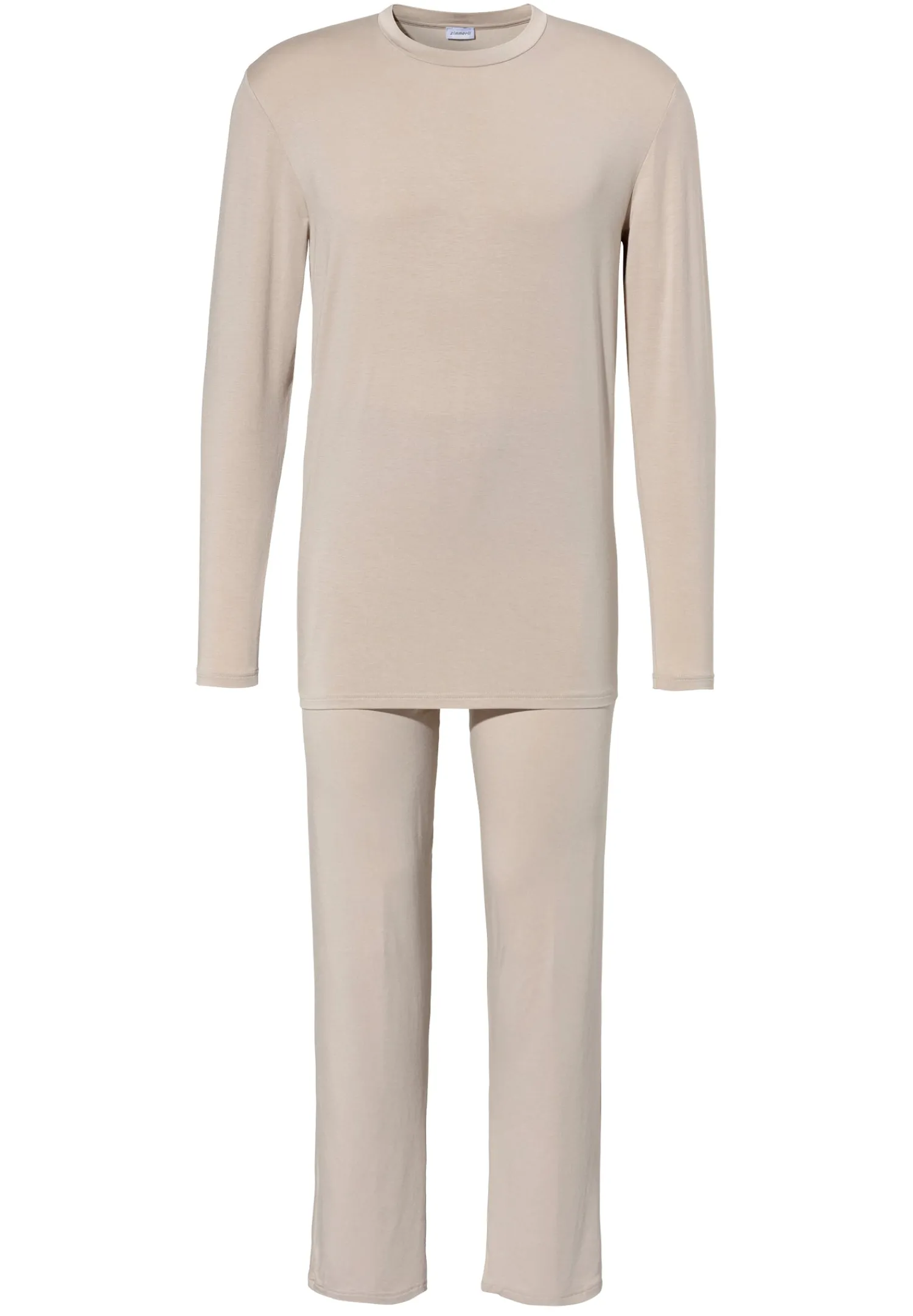 Pyjamas-Zimmerli Cozy ComfortPyjama longues - travertin