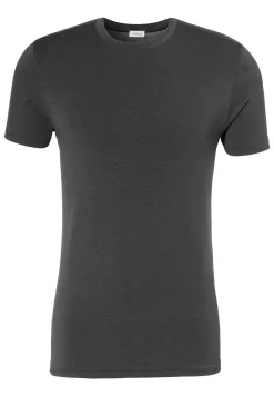 T-Shirts|T-Shirts-Zimmerli Cozy ComfortT-Shirt à manches courtes - raven