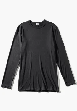 T-Shirts Manches Longues|T-Shirts-Zimmerli Cozy ComfortT-Shirt à manches longues - raven