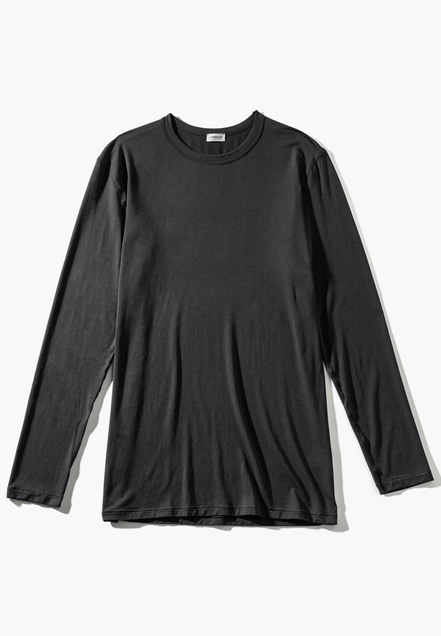 T-Shirts Manches Longues|T-Shirts-Zimmerli Cozy ComfortT-Shirt à manches longues - raven