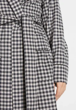 Peignoirs-Zimmerli Cozy FlannelRobe de chambre longue - oat check