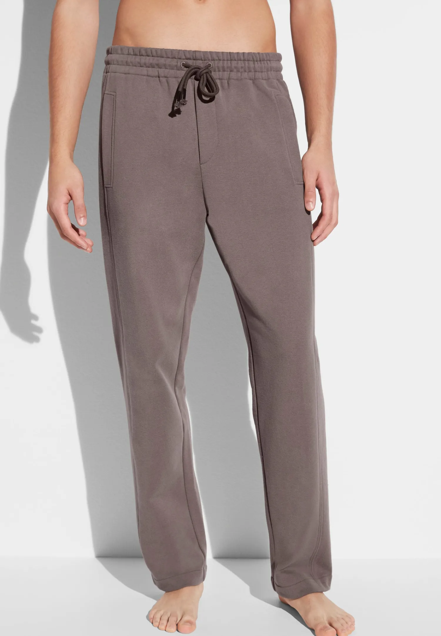 Pantalons|Pantalons-Zimmerli Cozy LoungePantalon - teak wood