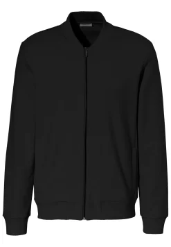 Vestes-Zimmerli Cozy LoungeVeston - black