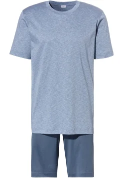 Pyjamas-Zimmerli FilodiscoziaPyjama court - blue