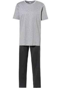 Pyjamas-Zimmerli FilodiscoziaPyjama longue à manches courtes - espresso