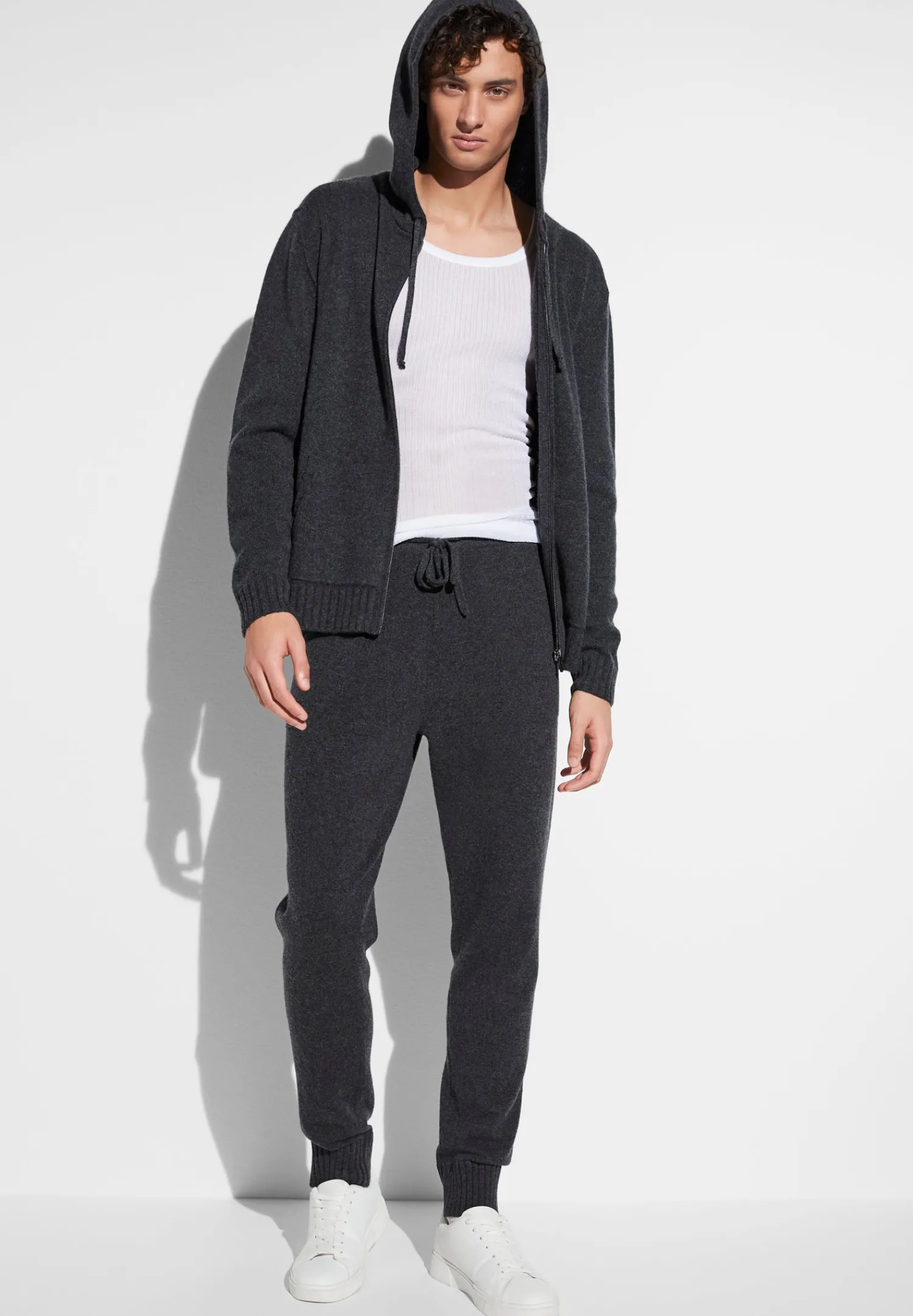 Pulls-Zimmerli Luxury CashmerePull-over - anthrazit