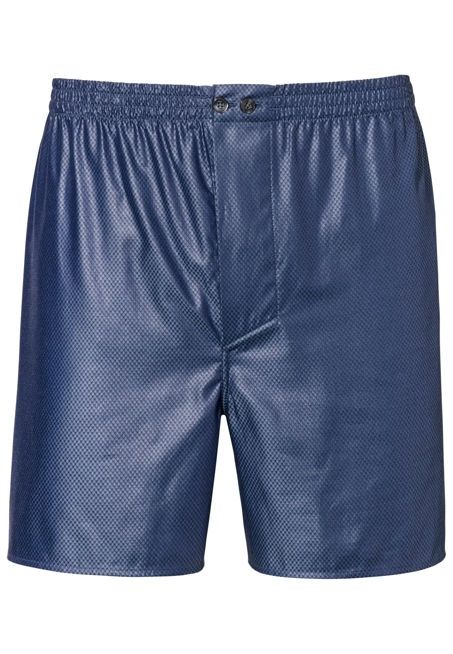 Boxershorts|Boxers-Zimmerli Luxury JacquardBoxer Shorts - dark blue