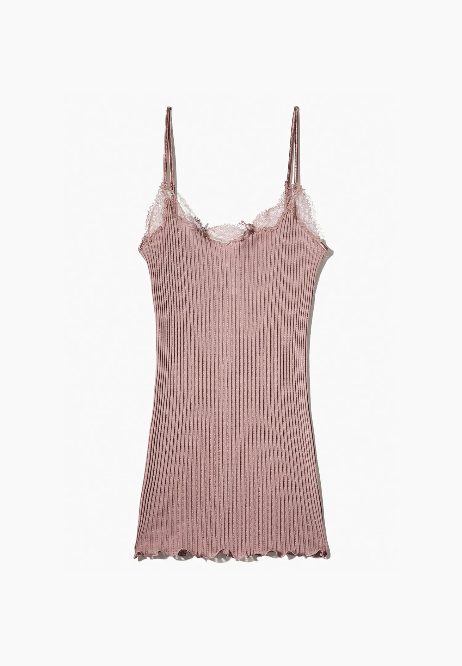 Maude Privé|Tops Spaghettis-Zimmerli Maude PrivéCaraco fines bretelles - mauve