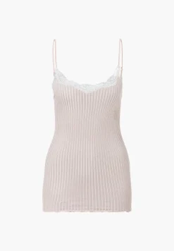 Maude Privé|Tops Spaghettis-Zimmerli Maude PrivéCaraco fines bretelles - blush