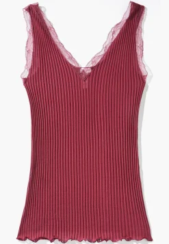 Maude Privé|Tops-Zimmerli Maude PrivéTop - cranberry
