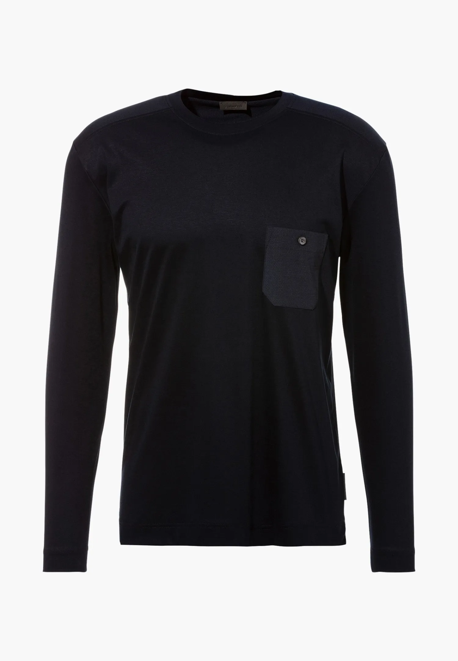 Modern Lounge|T-Shirts Manches Longues-Zimmerli Modern LoungeT-Shirt à manches longues - midnight