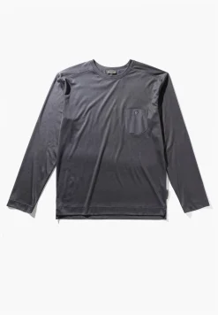 T-Shirts Manches Longues|T-Shirts-Zimmerli Modern LoungeT-Shirt à manches longues - phantom