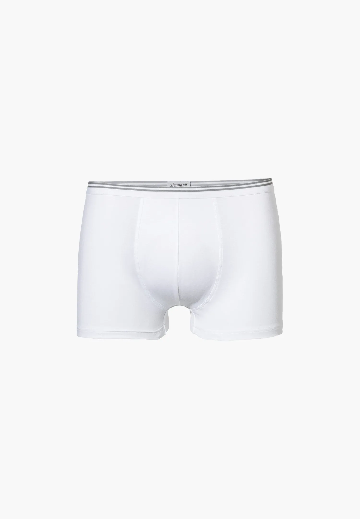 Pure Comfort|Caleçons Et Boxer Briefs-Zimmerli Pure ComfortBoxer Trunk - white