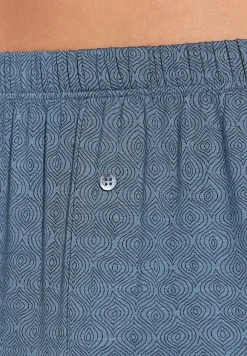 Boxershorts|Boxers-Zimmerli Pureness PrintBoxer - linear geo blue