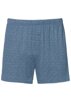 Boxershorts|Boxers-Zimmerli Pureness PrintBoxer - linear geo blue