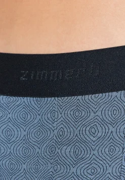 Caleçons Et Boxer Briefs-Zimmerli Pureness PrintBoxer Trunk - linear geo blue