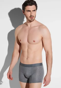 Pureness|Caleçons Et Boxer Briefs-Zimmerli PurenessBoxer - grey mélange