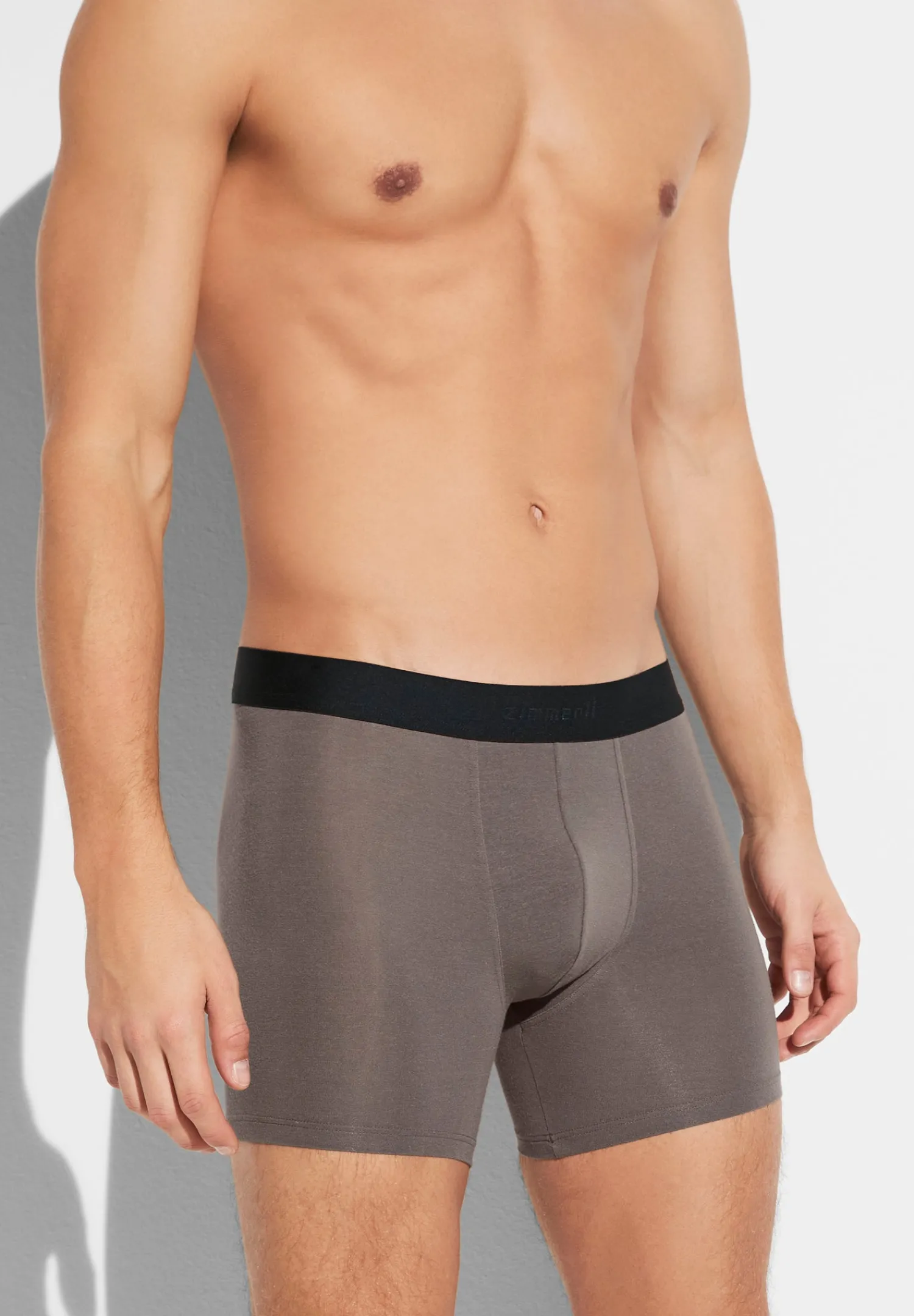Pureness|Caleçons Et Boxer Briefs-Zimmerli PurenessBoxer - maple wood