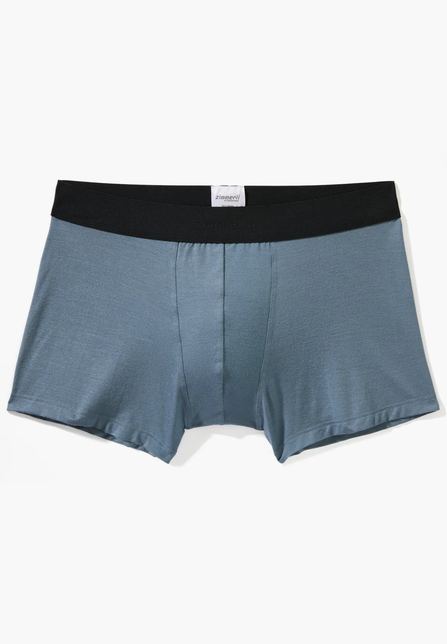 Pureness|Caleçons Et Boxer Briefs-Zimmerli PurenessBoxer Trunk - blue slate