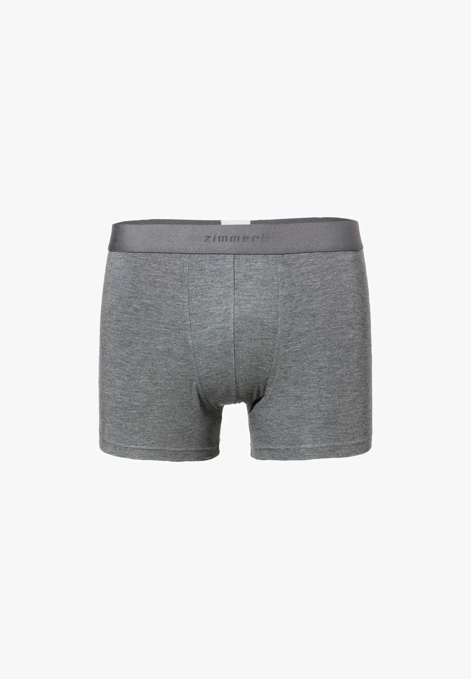 Pureness|Caleçons Et Boxer Briefs-Zimmerli PurenessBoxer Trunk - grey mélange