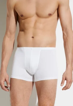 Pureness|Caleçons Et Boxer Briefs-Zimmerli PurenessBoxer Trunk, taille étroite - white