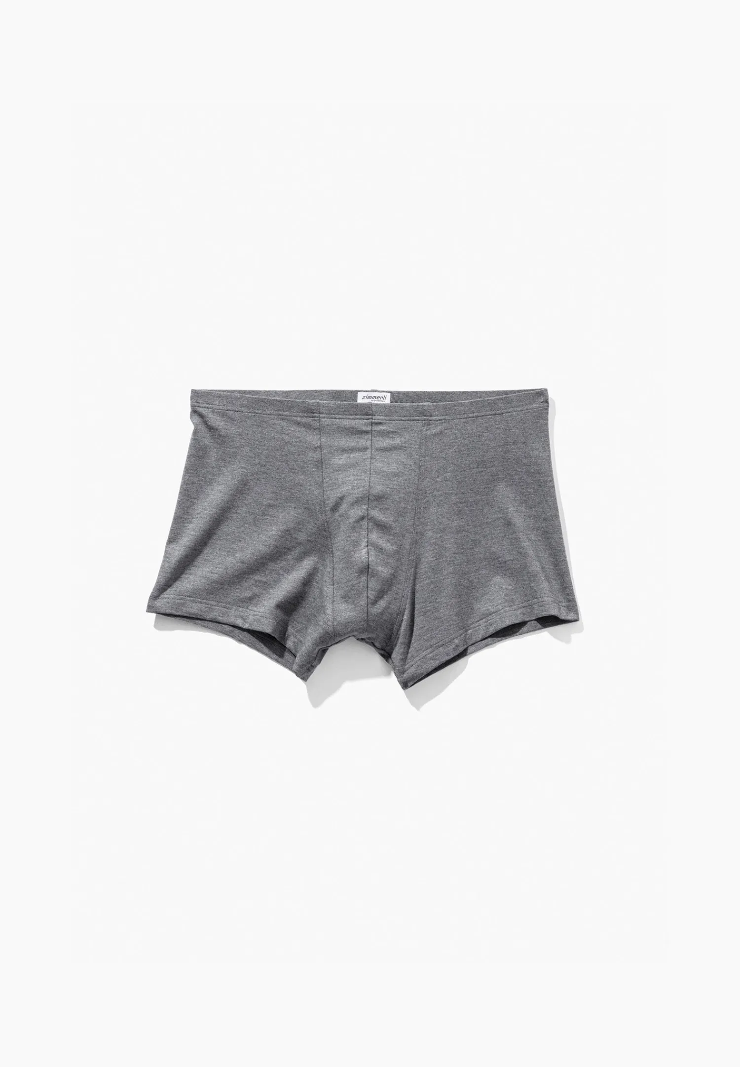 Pureness|Caleçons Et Boxer Briefs-Zimmerli PurenessBoxer Trunk, taille étroite - grey mélange