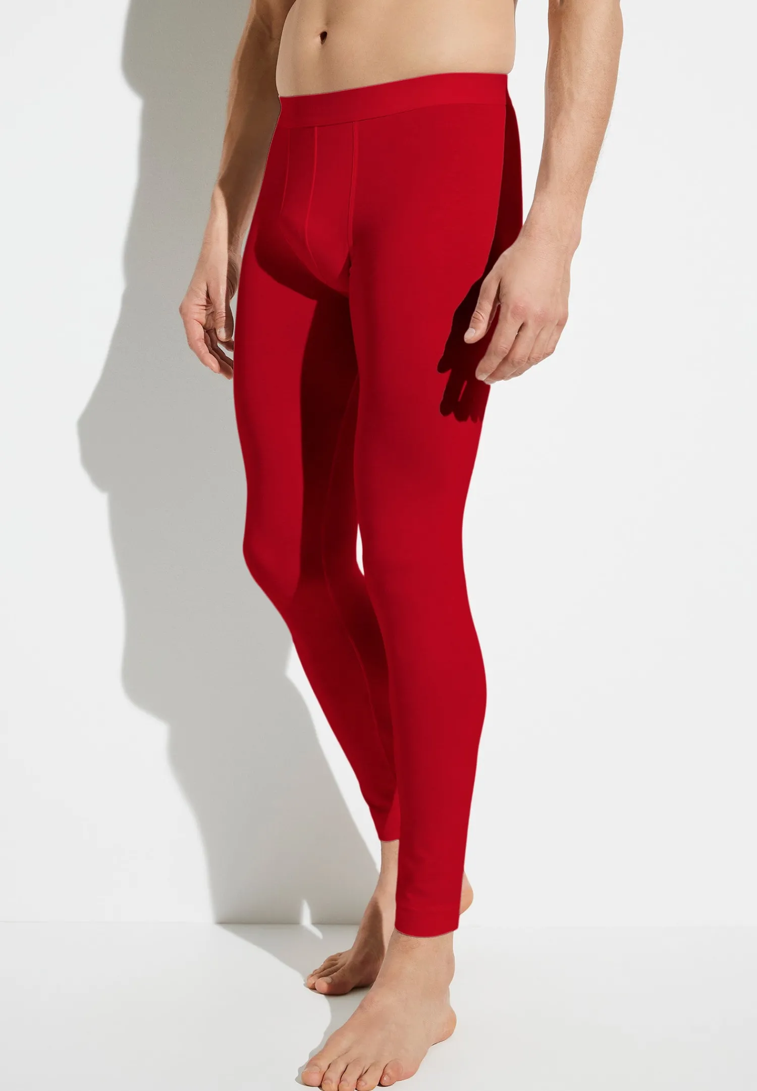 Pureness|Pantalons-Zimmerli PurenessCaleçon longues - rouge