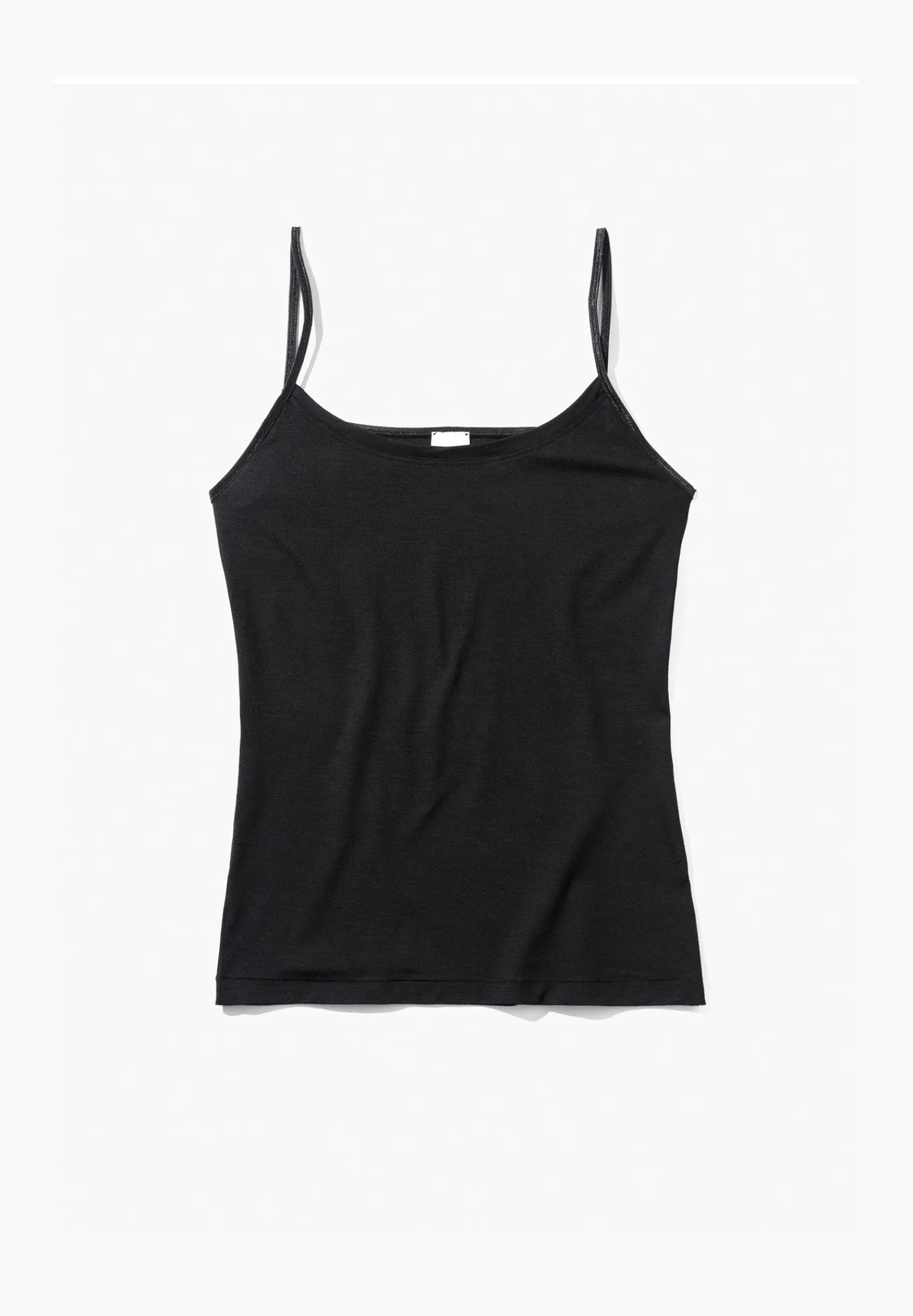 Pureness|Tops Spaghettis-Zimmerli PurenessCaraco fines bretelles - black