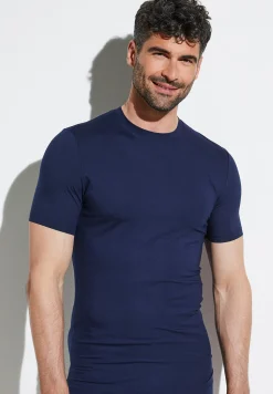 Pureness|T-Shirts-Zimmerli PurenessT-Shirt à manches courtes - navy
