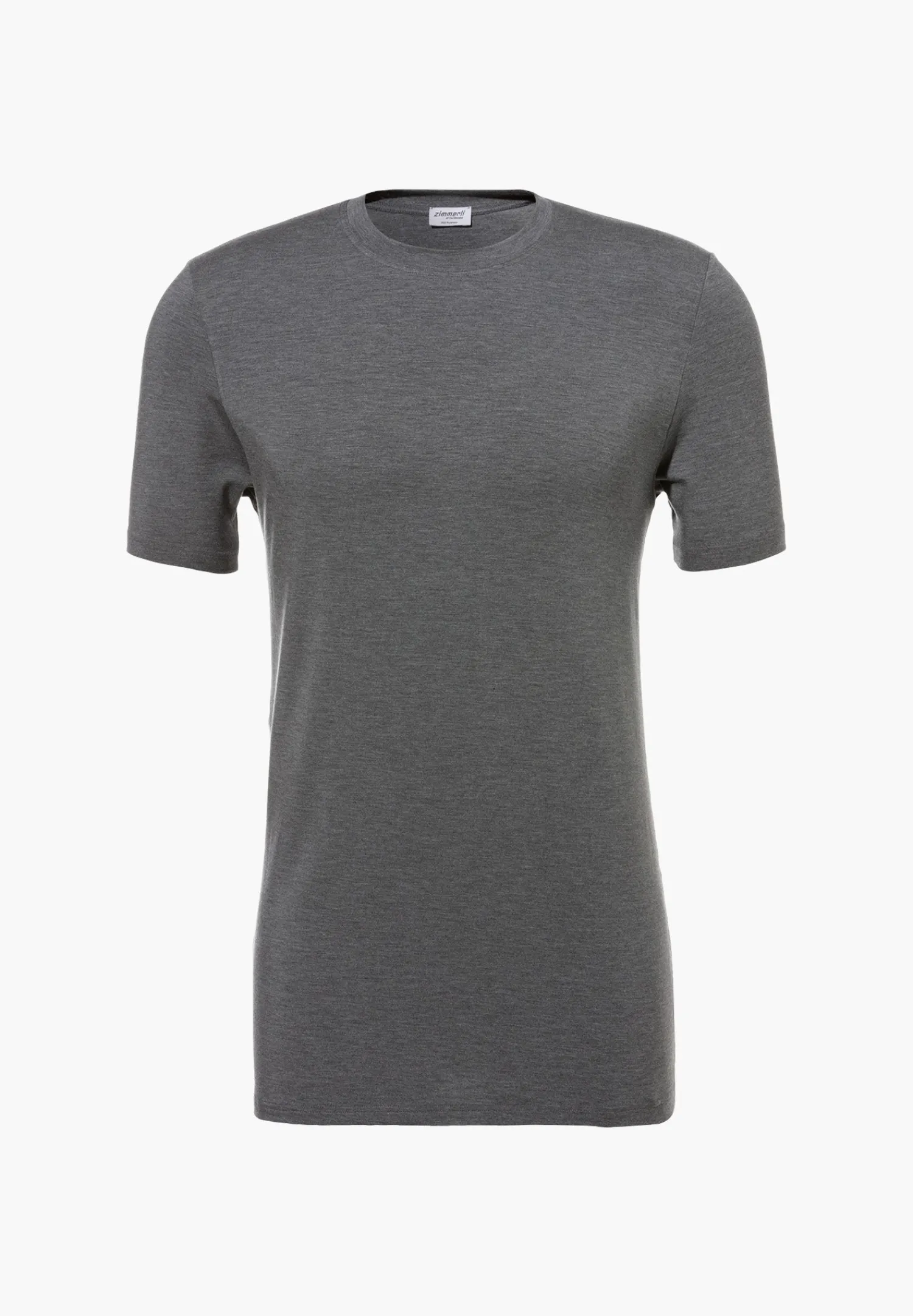 Pureness|T-Shirts-Zimmerli PurenessT-Shirt à manches courtes - grey mélange