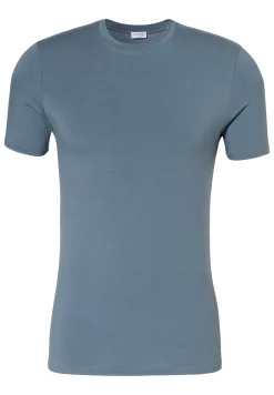 Pureness|T-Shirts-Zimmerli PurenessT-Shirt à manches courtes - blue slate