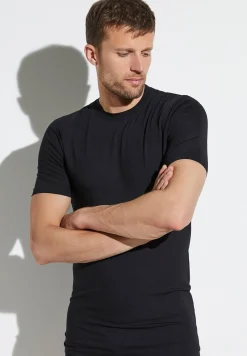 Pureness|T-Shirts-Zimmerli PurenessT-Shirt à manches courtes - black