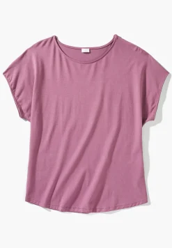 Pureness|T-Shirts-Zimmerli PurenessT-Shirt à manches courtes - mulberry