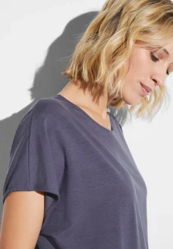 Pureness|T-Shirts-Zimmerli PurenessT-Shirt à manches courtes - grape