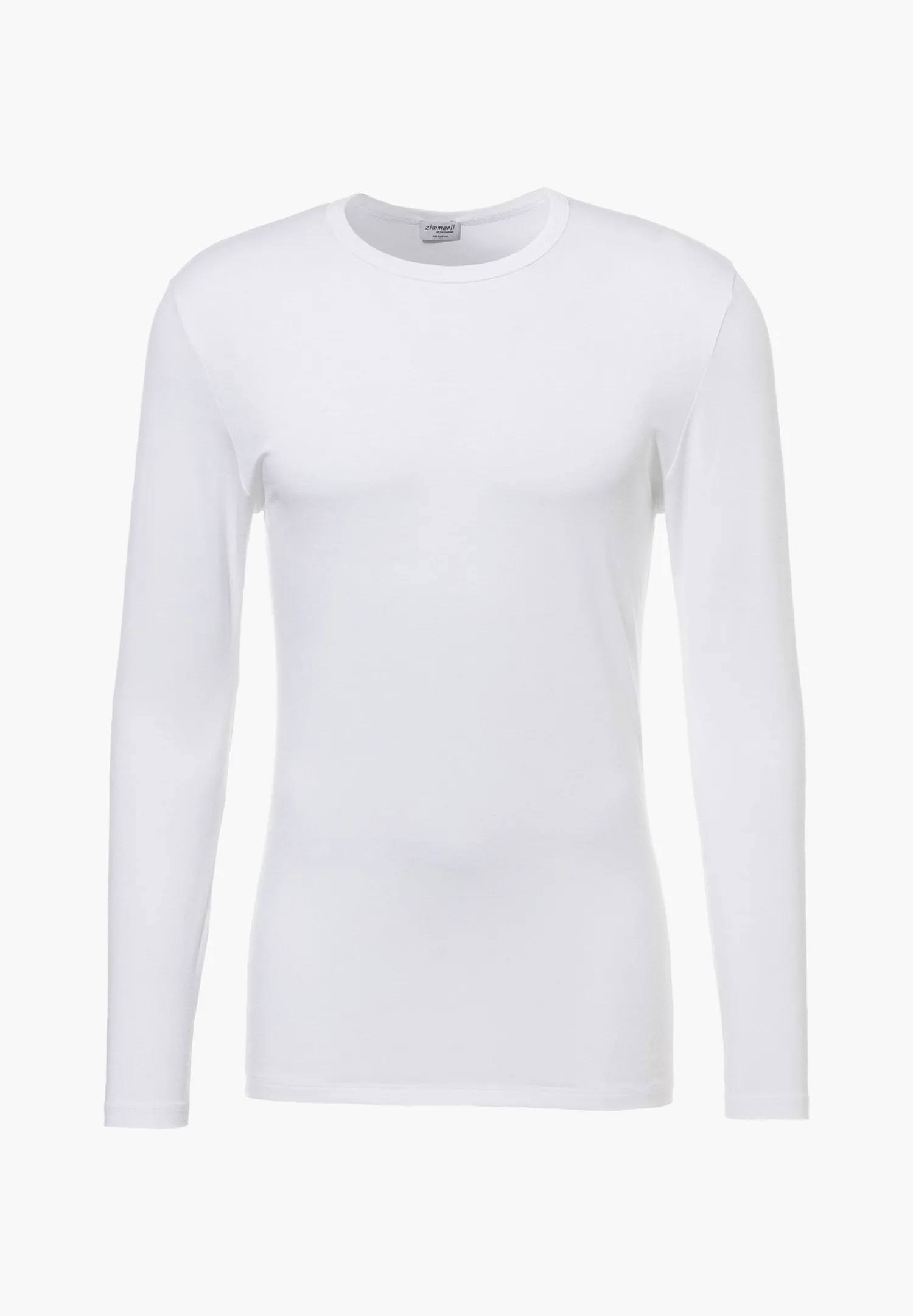 Pureness|T-Shirts Manches Longues-Zimmerli PurenessT-Shirt à manches longues - white