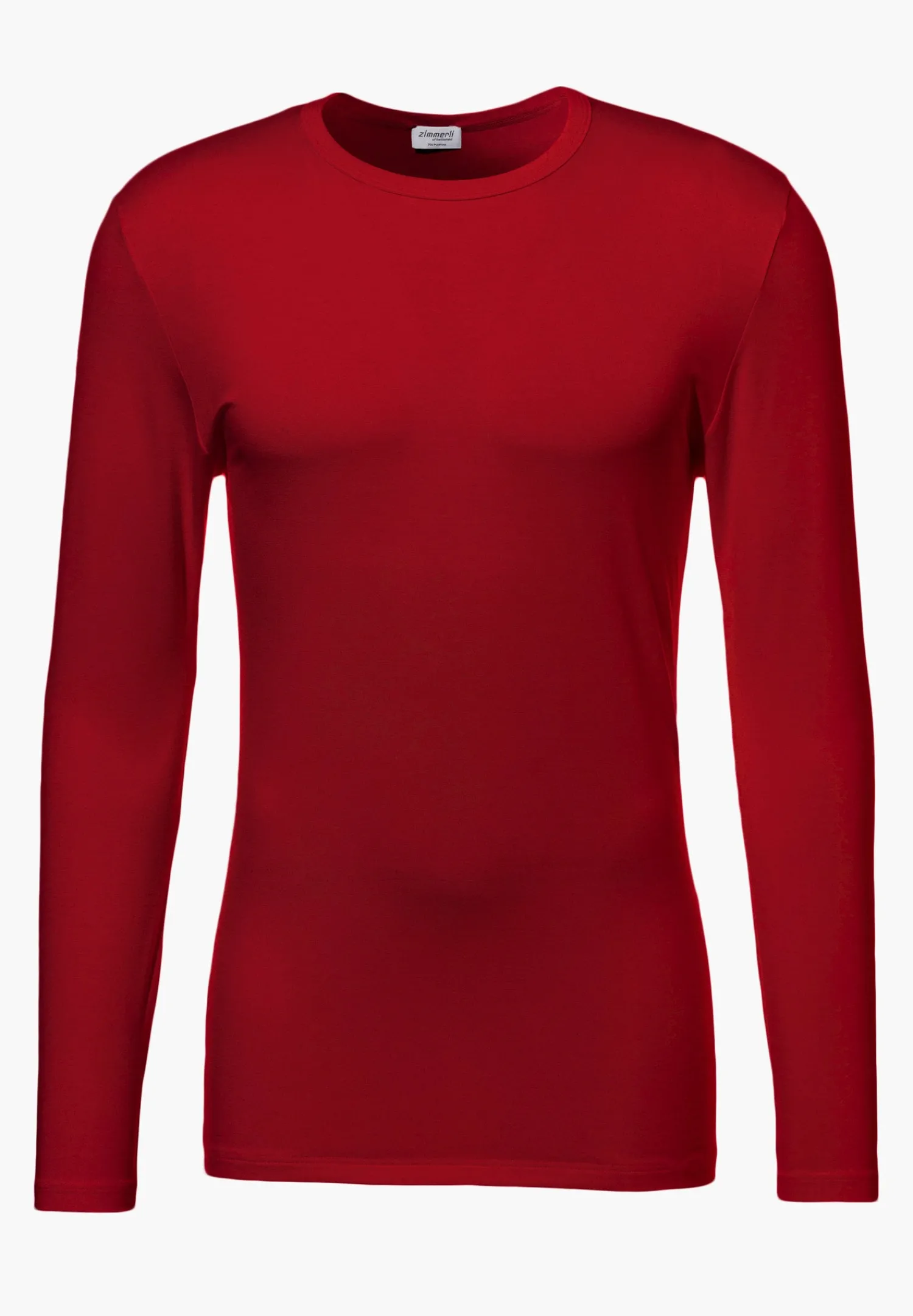 Pureness|T-Shirts Manches Longues-Zimmerli PurenessT-Shirt à manches longues - rouge
