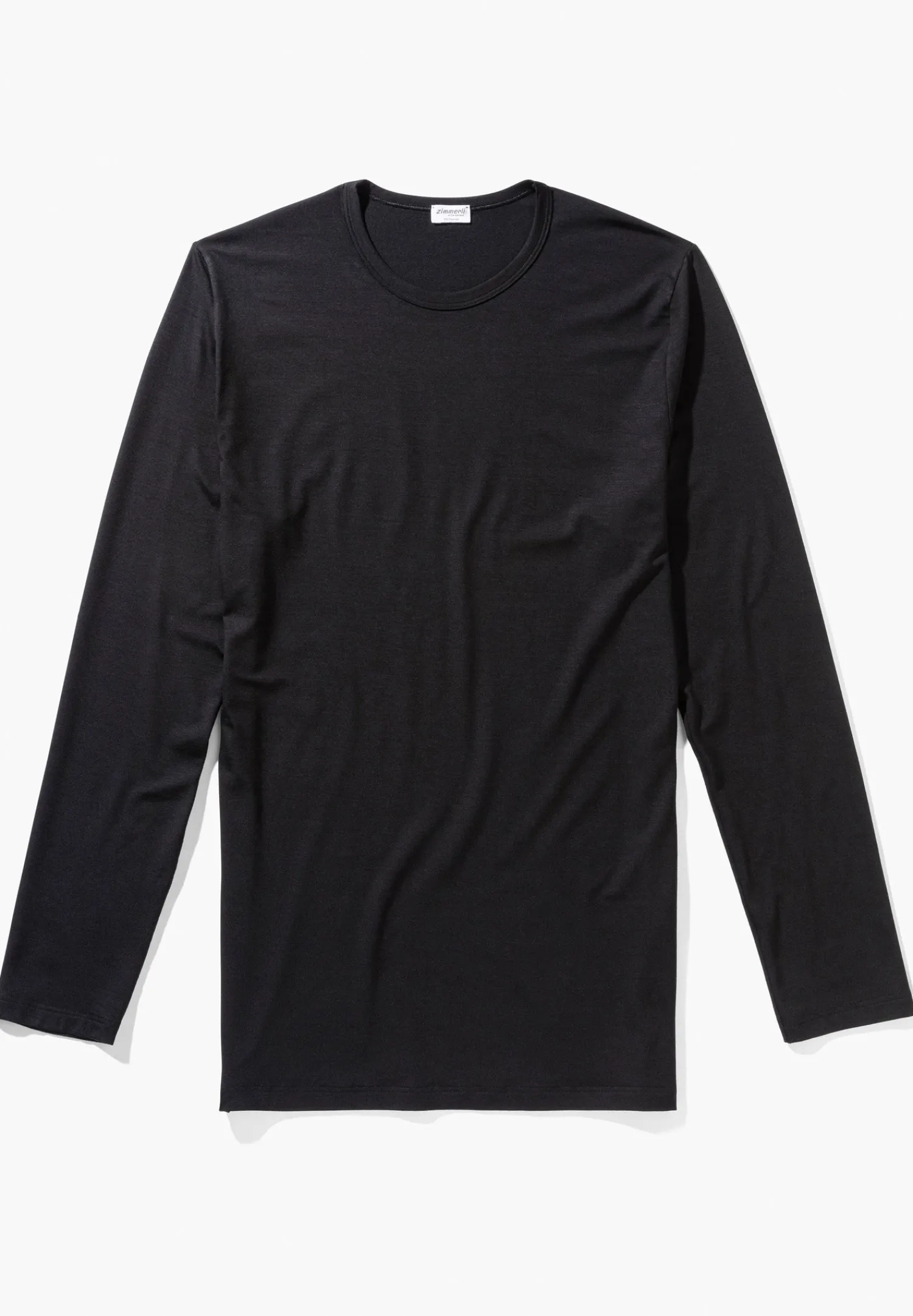 Pureness|T-Shirts Manches Longues-Zimmerli PurenessT-Shirt à manches longues - black