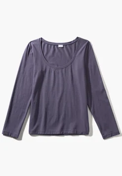 Pureness|T-Shirts À Manches Longues-Zimmerli PurenessT-Shirt à manches longues - grape