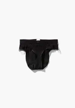 Richelieu|Slips-Zimmerli RichelieuSlip - black