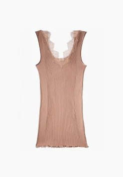 Richelieu|Tops-Zimmerli RichelieuTop - powder rose
