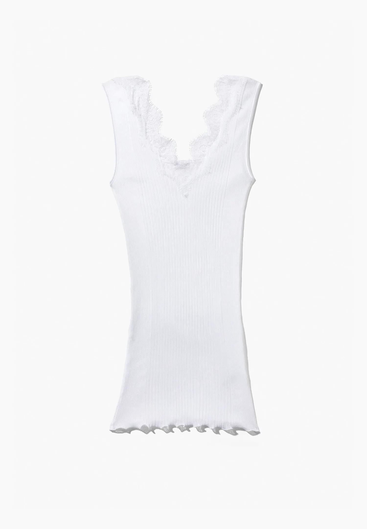 Richelieu|Tops-Zimmerli RichelieuTop - white