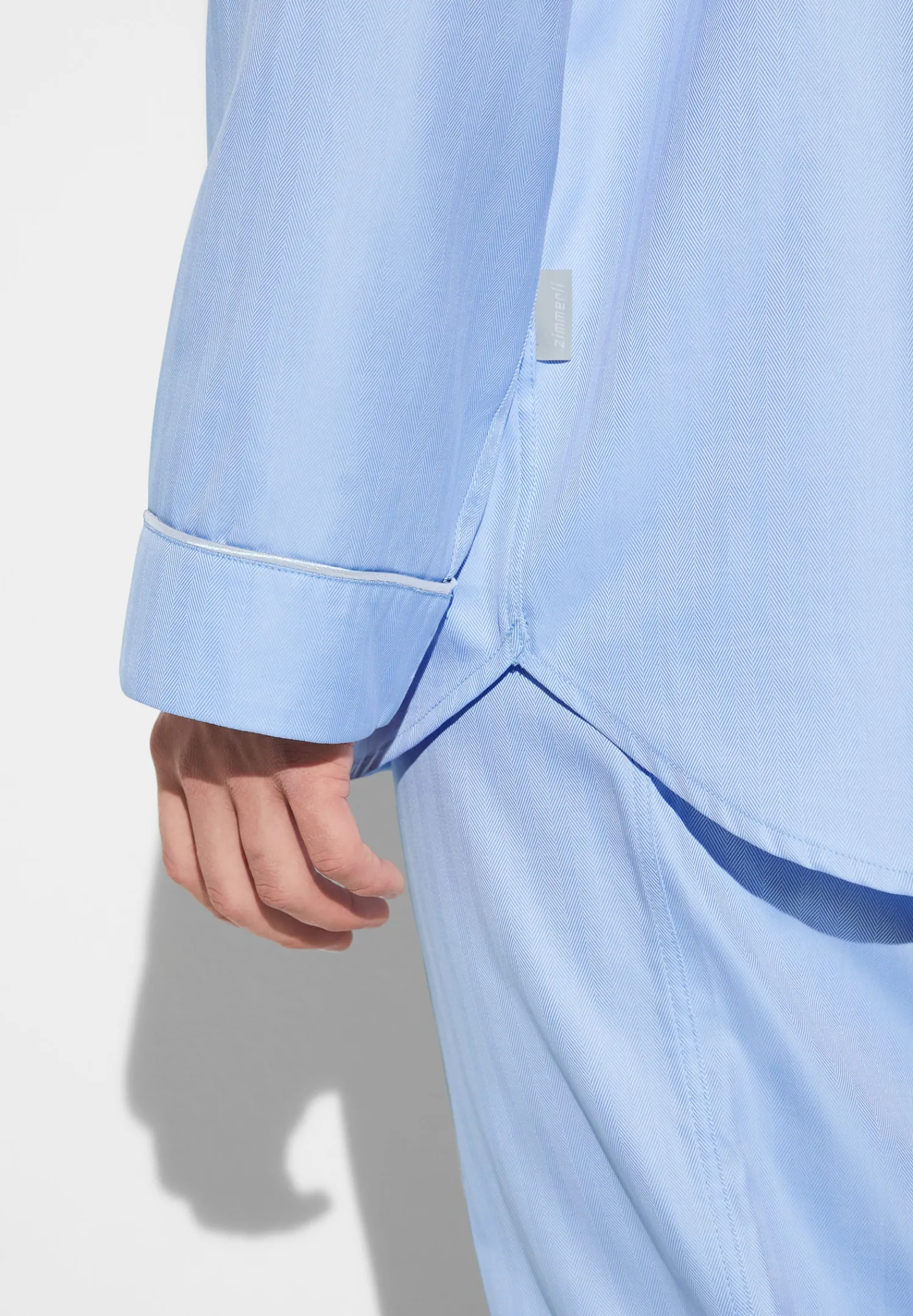 Pyjamas-Zimmerli Sea Island WovenPyjama longues - blue